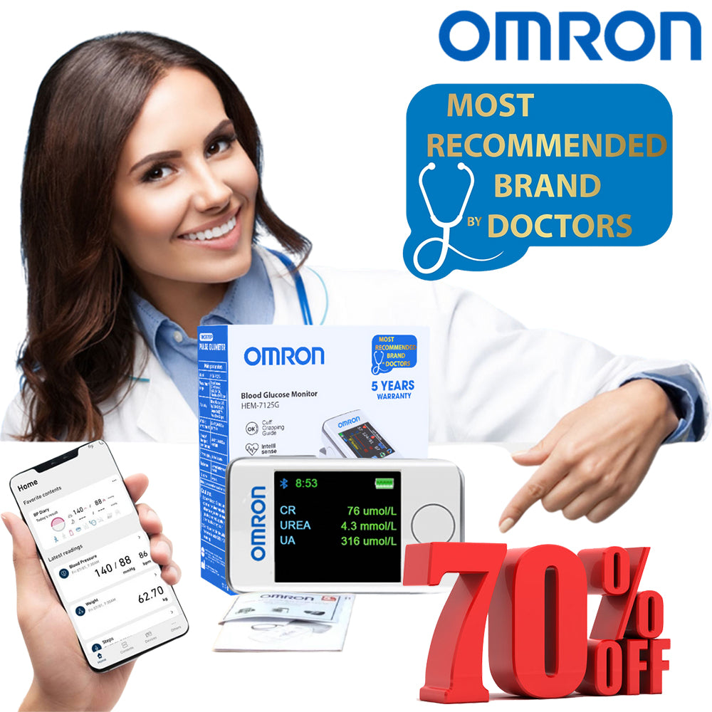 [Medical Quality] 2026❤️‍🔥❤️‍🔥 High-Precision Non-Invasive Omron Blood Glucose Meter