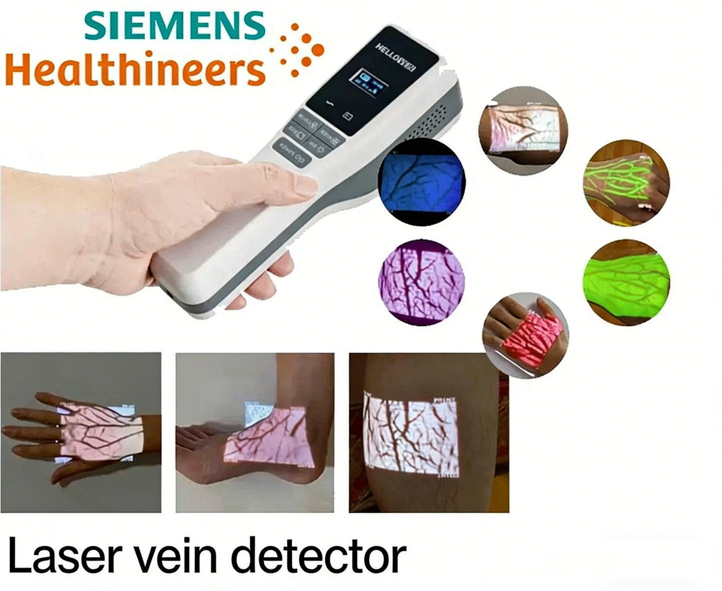 Siemens laser vein detector