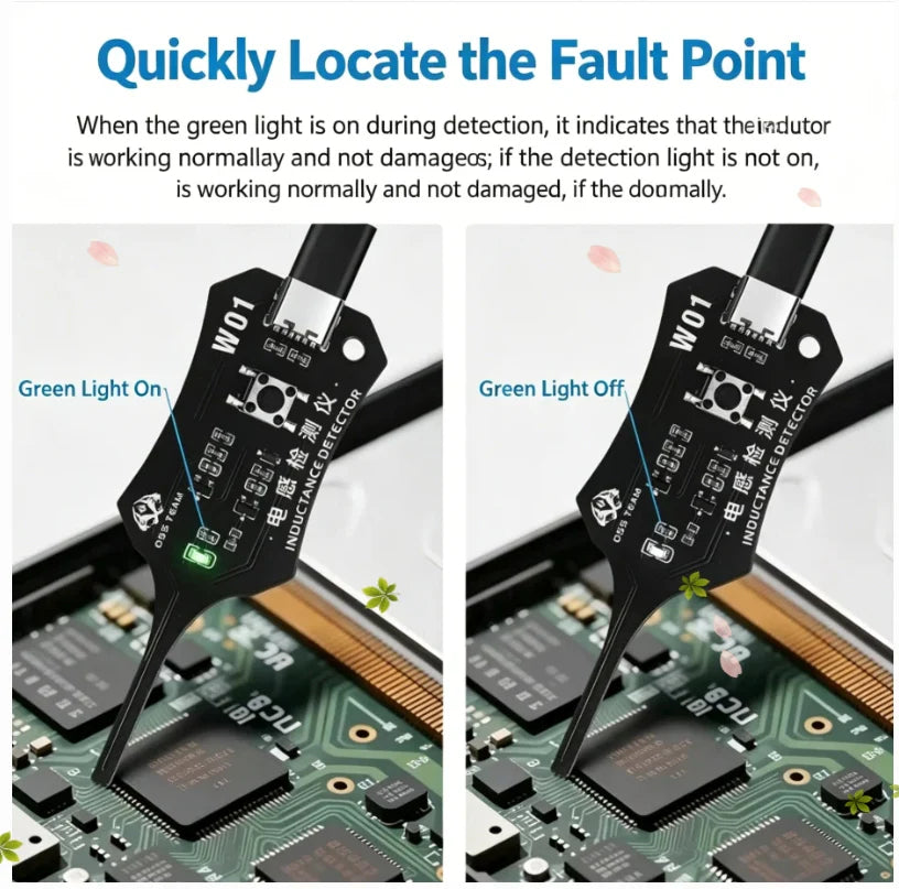 In-Circuit Electromagnetic Inductance Tester✨Detects hidden currents and circuits with up to 99% accuracy.🎌Imported and Made in Japan🎌