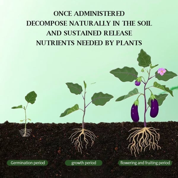 🔥2026 Hot Sale 50%OFF 🌞Home Gardening Universal Slow-Release Tablet Organic Fertilizer