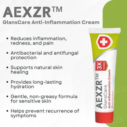 AEXZR™ GlansCare Anti-Inflammatory Cream