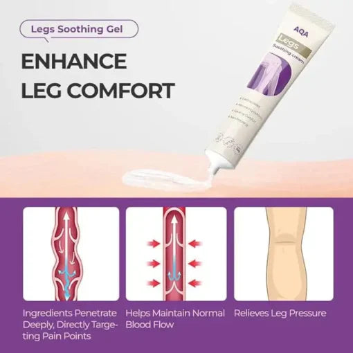 AQA™ cream for relieving varicose veins on the legs