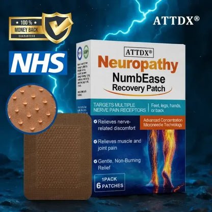 ATTDXATTDX® NumbEase Neuropathy Recovery Patch® NumbEase Neuropathy Recovery Patch