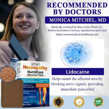 ATTDXATTDX® NumbEase Neuropathy Recovery Patch® NumbEase Neuropathy Recovery Patch