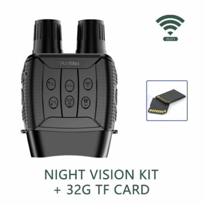 Digital IR night vision binoculars