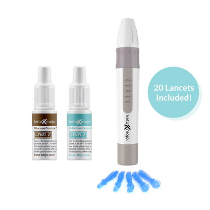 Essential Keto-Mojo Blood Glucose & Ketone Meter Kit