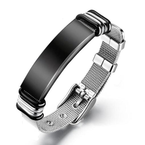 Engraved bracelets for men
