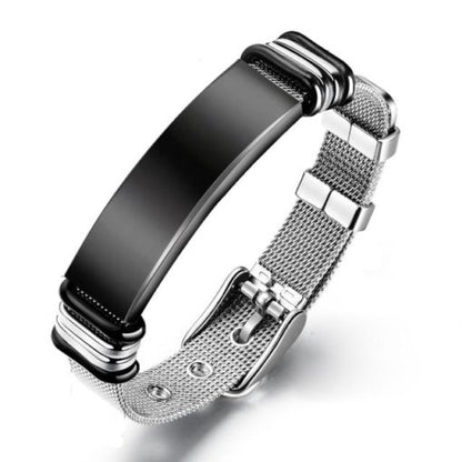 Engraved bracelets for men