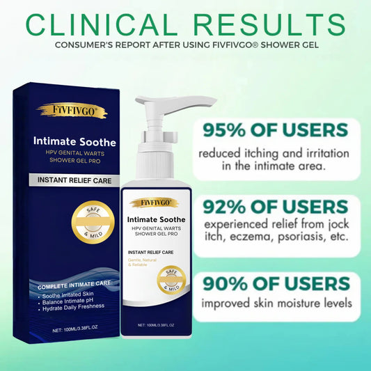 Fivfivgo® Intimate Soothe HPV Genital Warts Shower Gel