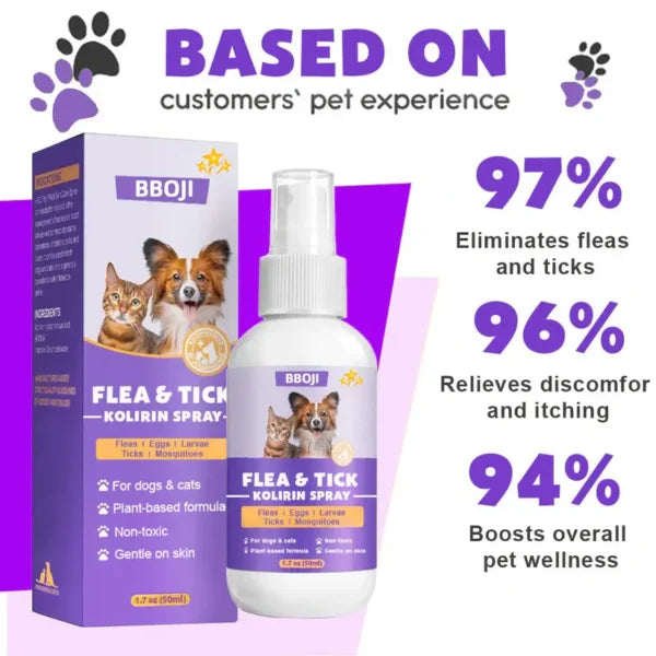 Kolirin Flea and Tick Spray