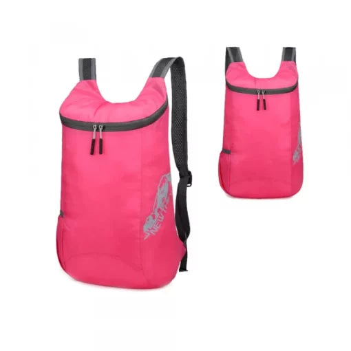 Foldable backpack for cycling and hiking
