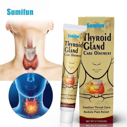 Anti-thyroid swelling cream