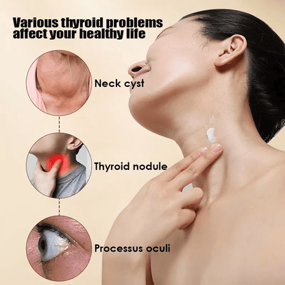Anti-thyroid swelling cream