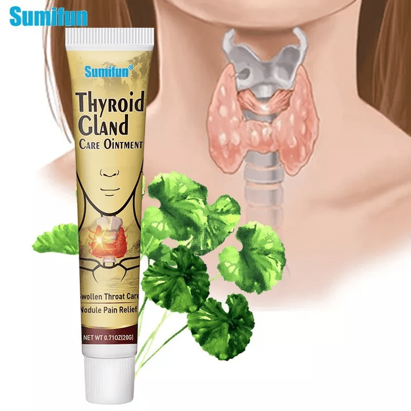 Anti-thyroid swelling cream