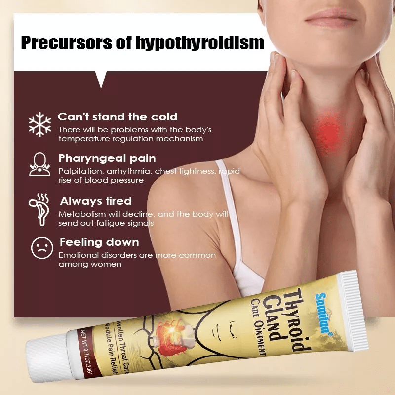 Anti-thyroid swelling cream