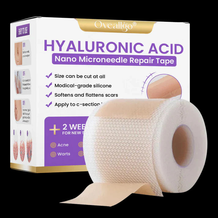 Oveallgo® Hyaluronic Acid Nano Microneedle Repair Tape