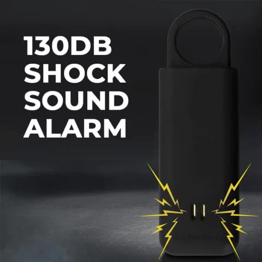 Oveallgo™ SecureSonic 130dB Loud Self-Defense Alarm Pendant with LED Strobe