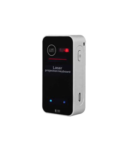 Portable wireless laser keyboard
