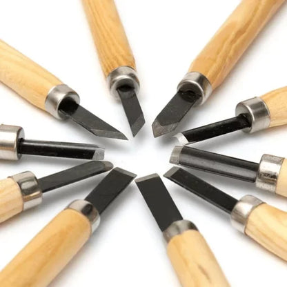 Professional wood carving chisel set