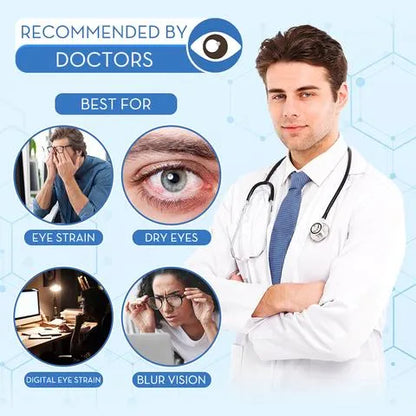 Protective patch for refractive eyes