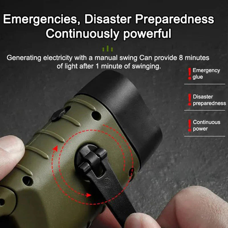 💯 50% off for a limited time - 🎁 Portable Outdoor Solar Flashlight 🔦