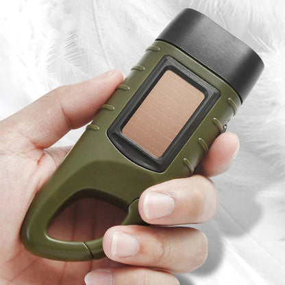 💯 50% off for a limited time - 🎁 Portable Outdoor Solar Flashlight 🔦