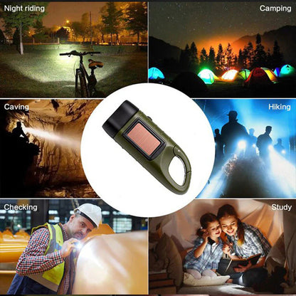 💯 50% off for a limited time - 🎁 Portable Outdoor Solar Flashlight 🔦