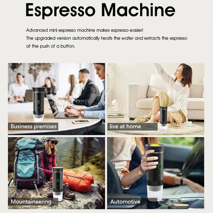🎅50% Off Christmas Pre-Sale Rechargeable Portable Capsule Coffee Maker ❄️