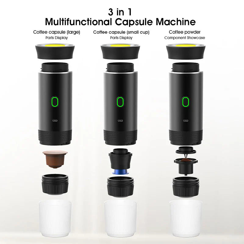 🎅50% Off Christmas Pre-Sale Rechargeable Portable Capsule Coffee Maker ❄️