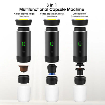 🎅50% Off Christmas Pre-Sale Rechargeable Portable Capsule Coffee Maker ❄️