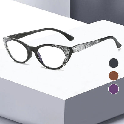 👓Limited Time 50% Off- Cat's Eye Reading Glasses with Blue Light Blocker