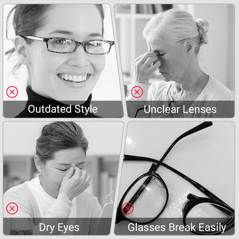 👓Limited Time 50% Off- Cat's Eye Reading Glasses with Blue Light Blocker