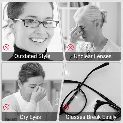👓Limited Time 50% Off- Cat's Eye Reading Glasses with Blue Light Blocker