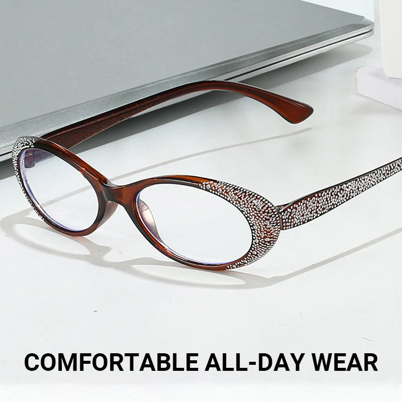 👓Limited Time 50% Off- Cat's Eye Reading Glasses with Blue Light Blocker
